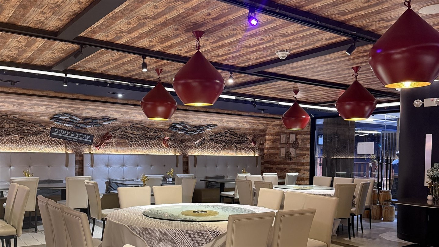 The dining room at Dock3366, from the restaurant website.